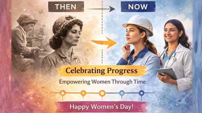 Celebrating Progress Women's Day Post