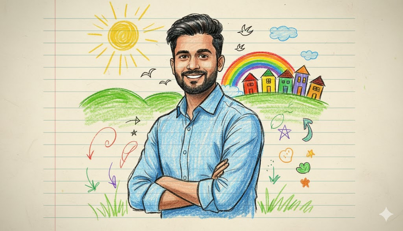 crayon style ai prompt