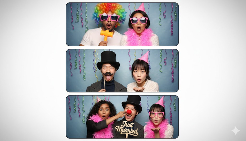 cute photo booth poses ideas