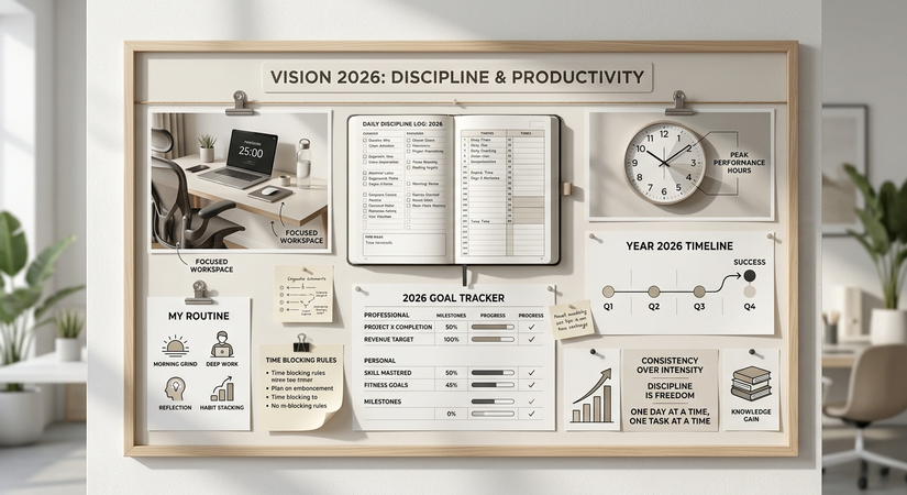 discipline vision board