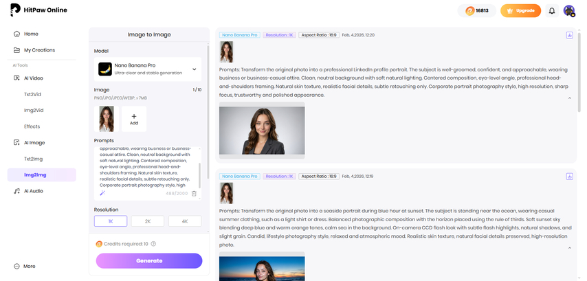 download the linkedin profile