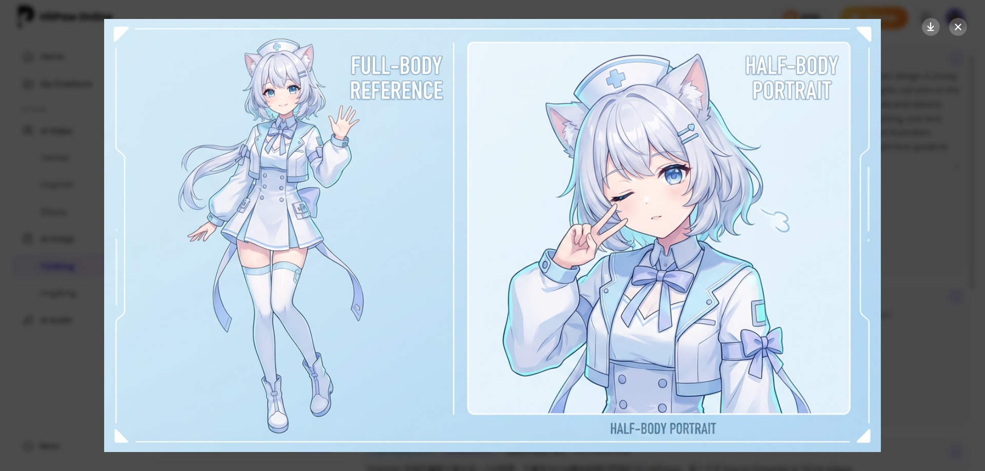 download vtuber model image