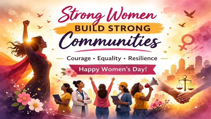 Empowering Quotes Womens Day Poster