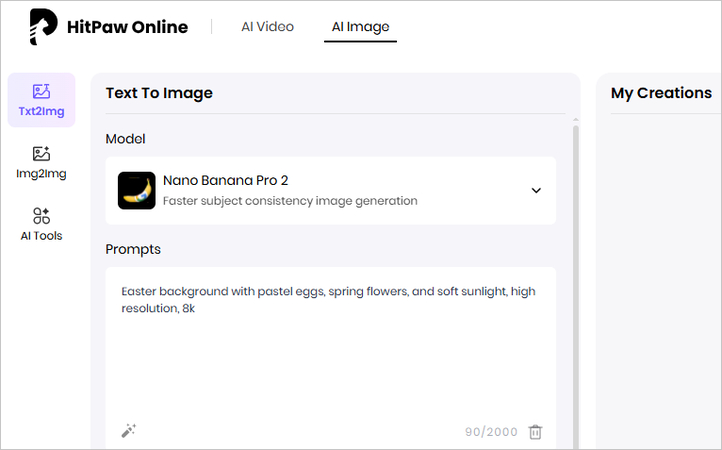 enter easter emoji prompt