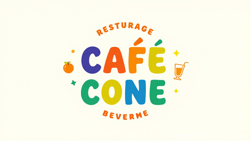 food logo stable diffusion