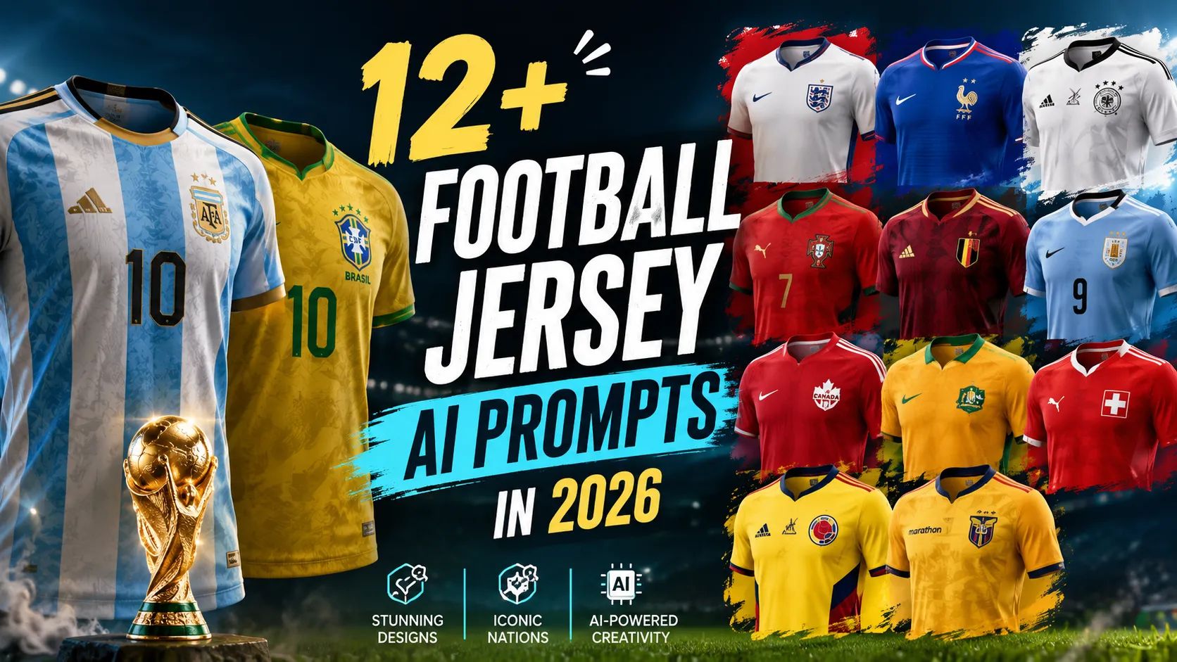 football jersey ai prompt