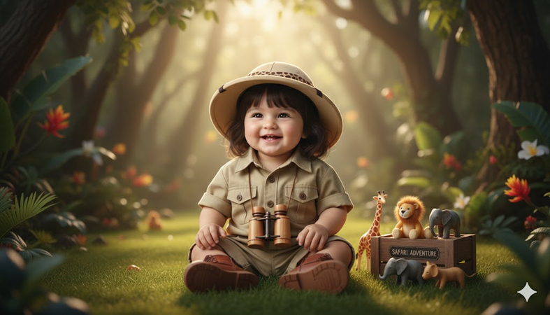 gemini ai photo prompt copy paste for baby girl free