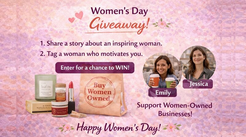 Giveaway or Contest Women's Day