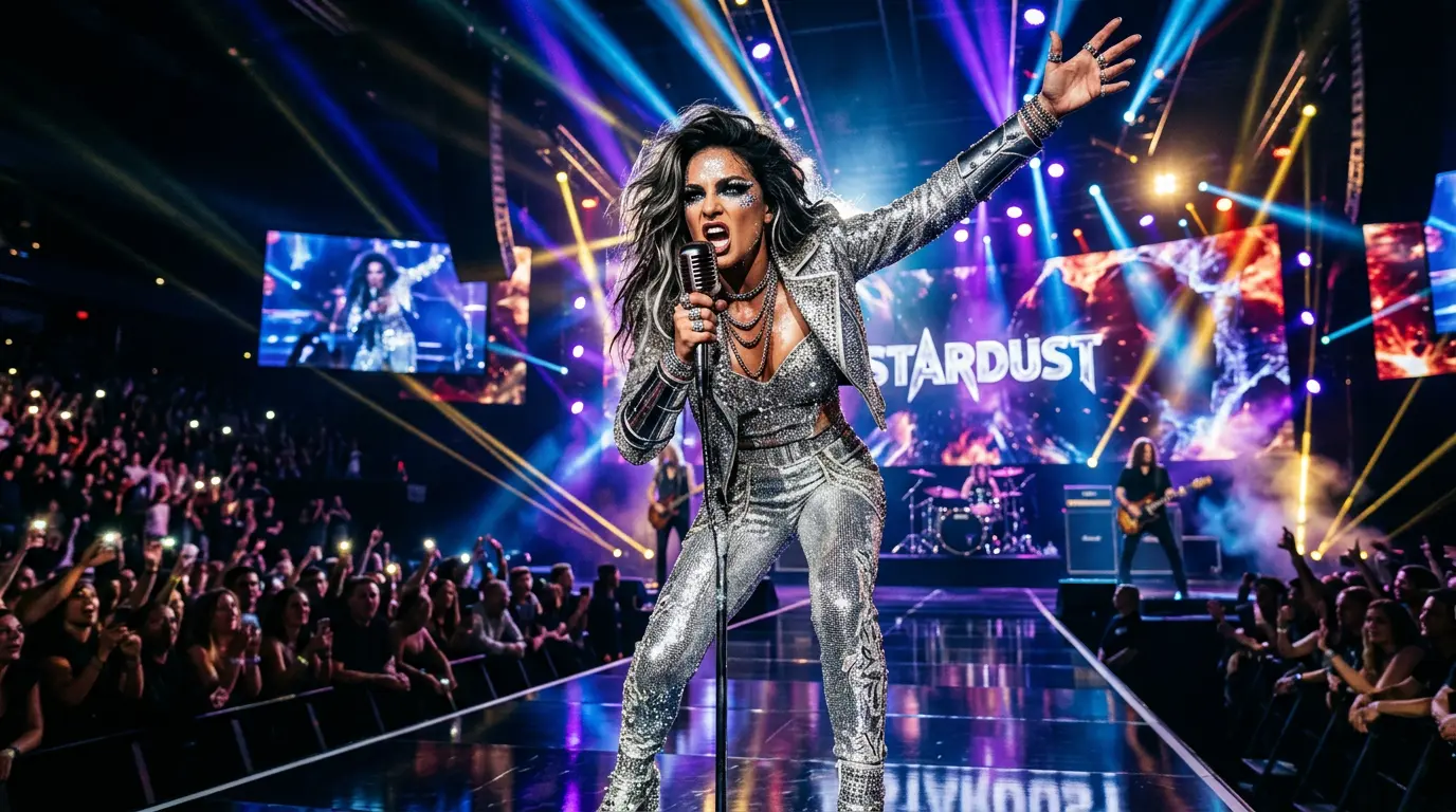 glam rock superstar