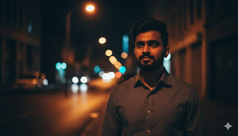 gemini night photo prompt