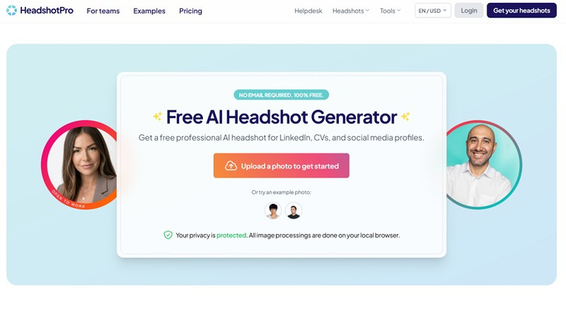 HeadshotPro Women Professional Headshots