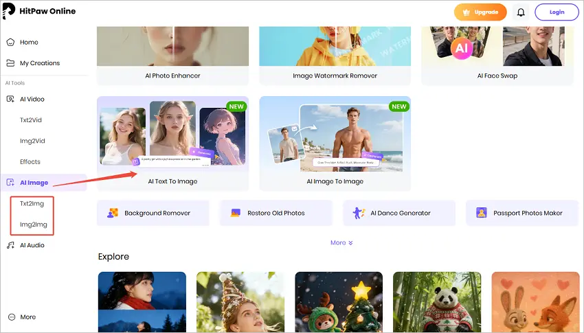 hitpaw text to video ai
