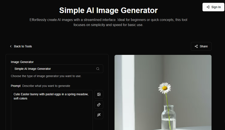 generate festive images with prompts