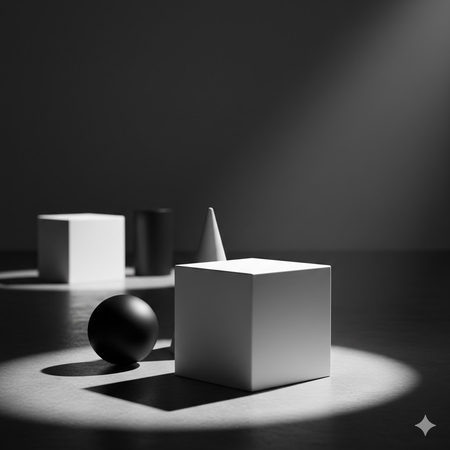 modern geometric still