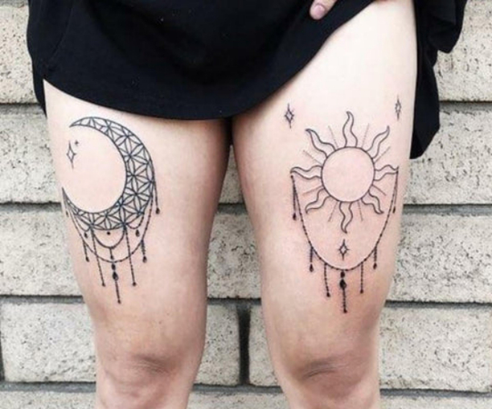 leg tattoos for women