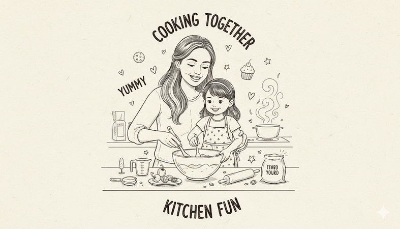 mother daughter doodle prompt