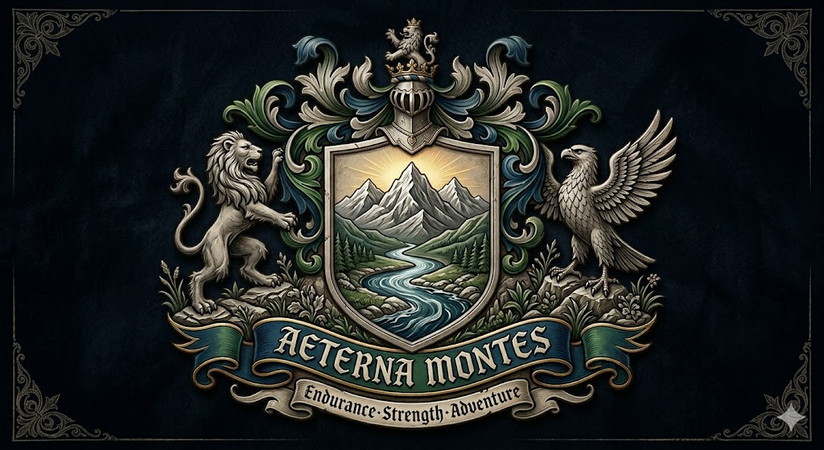 mountain range crest prompt