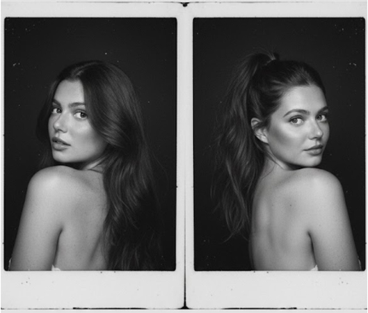 photo booth poses single girl