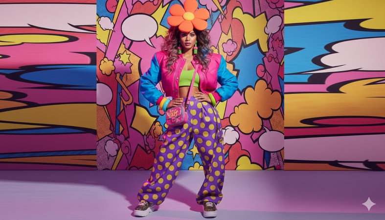 pop art style fashion