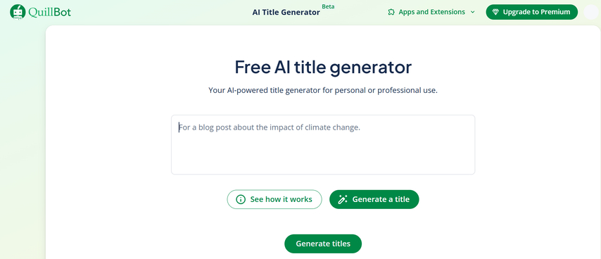 ai title generator for essays and blogs