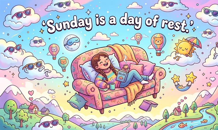 relaxing sunday quotes