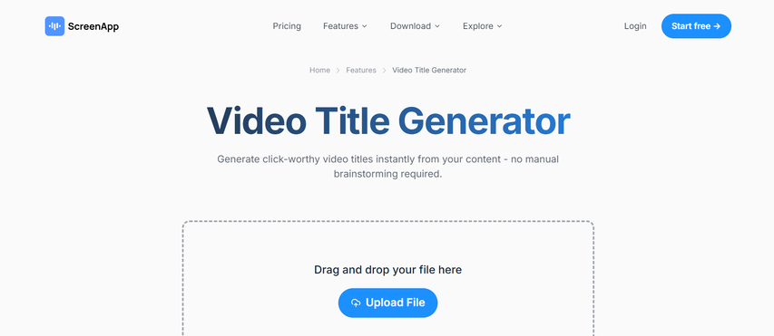 ai video title generator for engagement