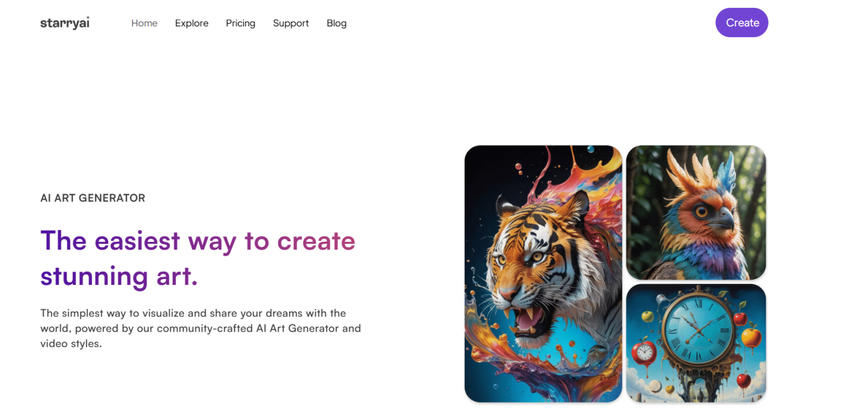 starryai generating classic oil painting