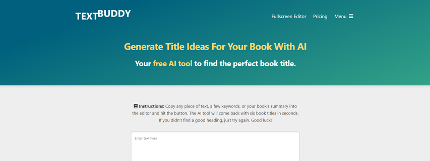 free random book title generator for ideas