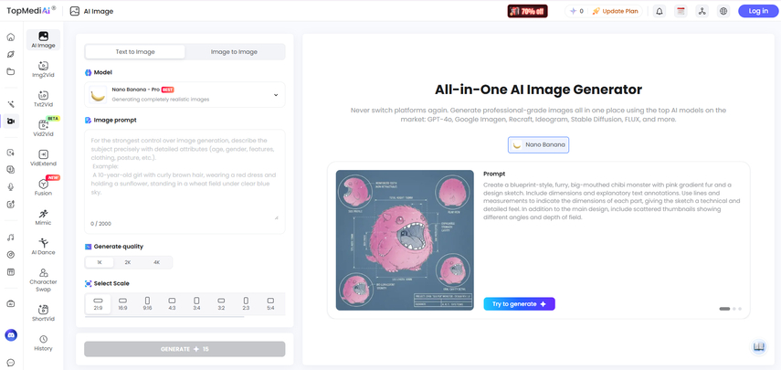 topmediai ai drawing