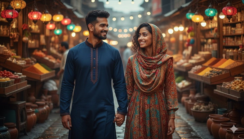 traditional market stroll