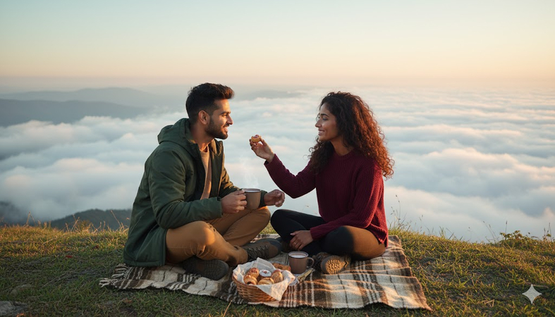 mountain view picnic