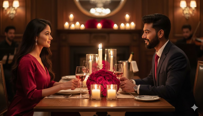 candlelight dinner date