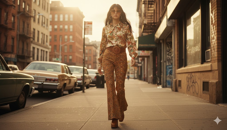 vintage 70 street style