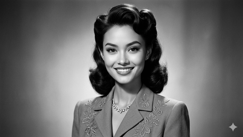 vintage google photo prompt