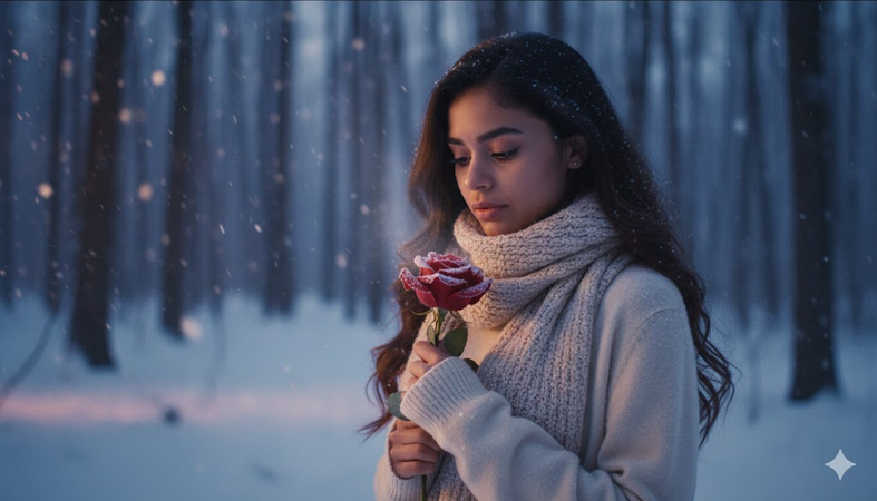 winter gemini rose prompt