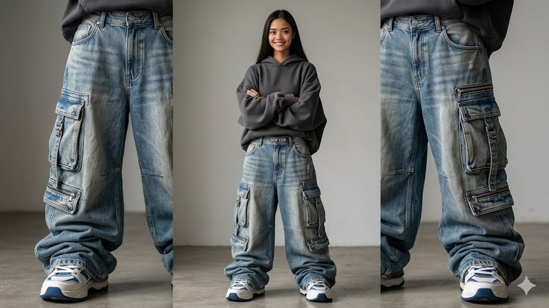 y2k skater super baggy