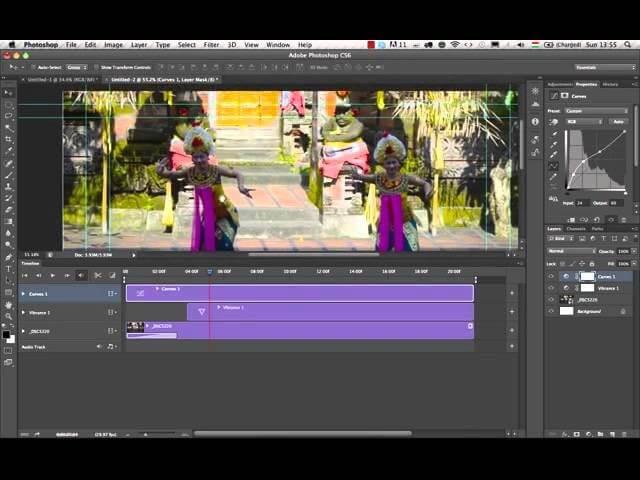 ativar a correção de cores