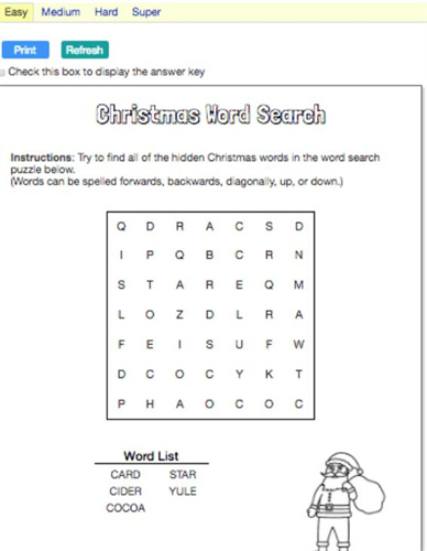 Top 10 Free Printable Christmas Word Search in 2024