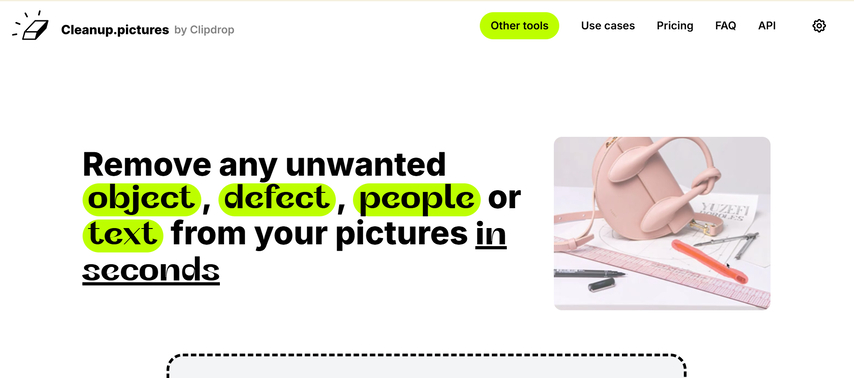 remove stickers or emojis using cleanup.pictures