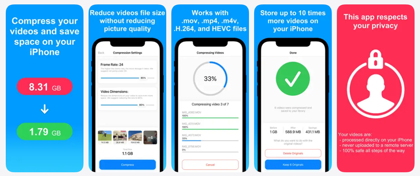 Compress Videos & Resize Video App