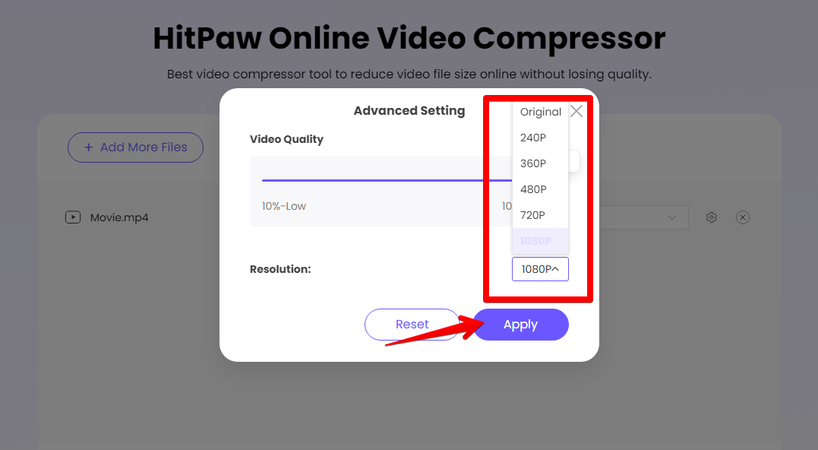 selecting-video-quality-and resolution-for-compressing