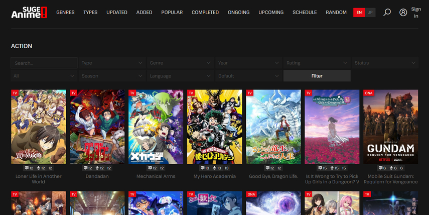 AnimeSuge HiAnime alternative