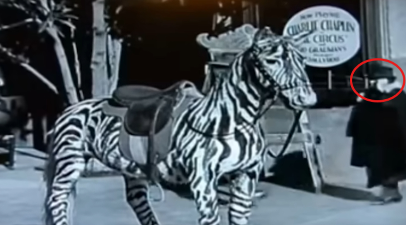 Charlie Chaplin's Time Traveler