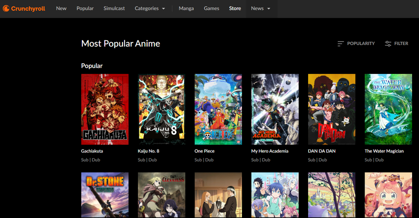 Crunchyroll HiAnime alternative