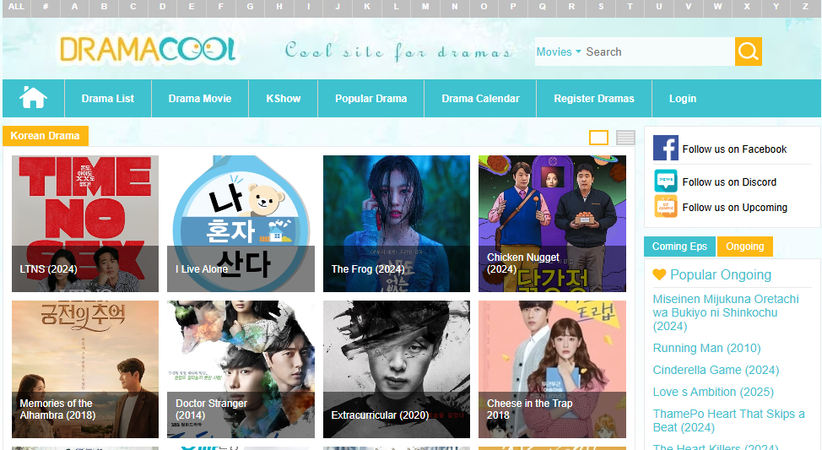 DramaCool free Korean drama website