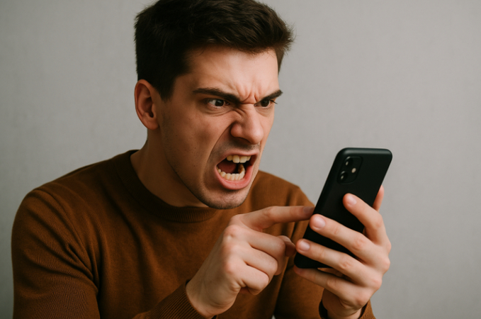 Dropping hateful comments on TikTok