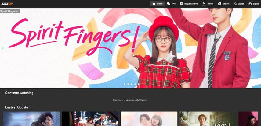 KissKH free Korean drama website