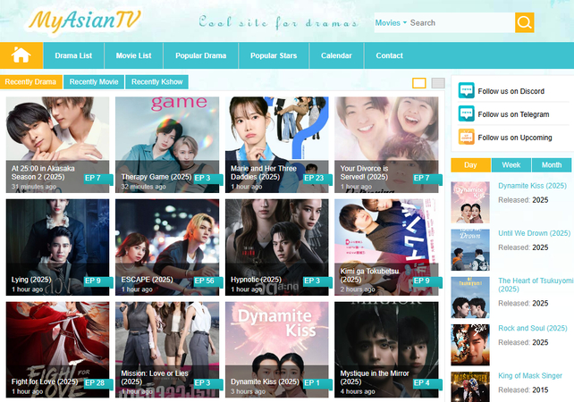 MyAsianTV free Korean drama website