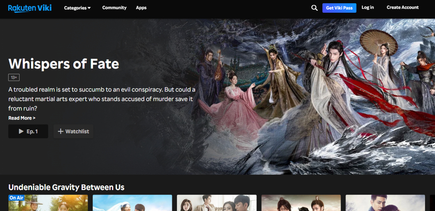 Rakuten Viki free Korean drama website