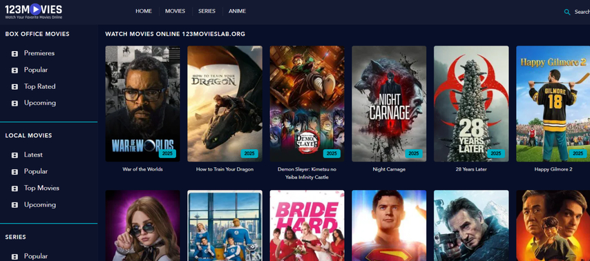 123Movies movie website